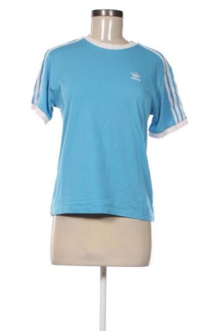 Γυναικείο t-shirt Adidas Originals, Μέγεθος XS, Χρώμα Μπλέ, Τιμή 16,99 €