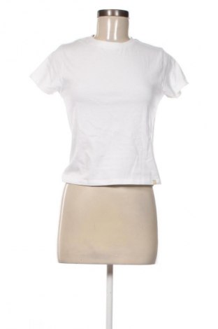 Γυναικείο t-shirt Calvin Klein Jeans, Μέγεθος L, Χρώμα Λευκό, Τιμή 36,99 €