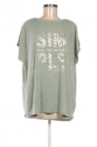 Γυναικείο t-shirt Cecil, Μέγεθος XL, Χρώμα Πράσινο, Τιμή 9,00 €
