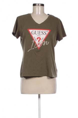 Damen T-Shirt Guess, Größe XL, Farbe Grün, Preis 16,00 €