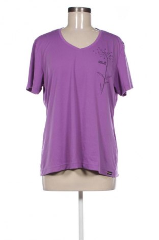 Damen T-Shirt Jack Wolfskin, Größe XL, Farbe Lila, Preis € 14,00