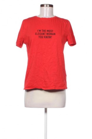 Γυναικείο t-shirt LC Waikiki, Μέγεθος L, Χρώμα Κόκκινο, Τιμή 11,32 €