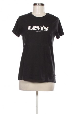 Γυναικείο t-shirt Levi's, Μέγεθος M, Χρώμα Μαύρο, Τιμή 14,00 €