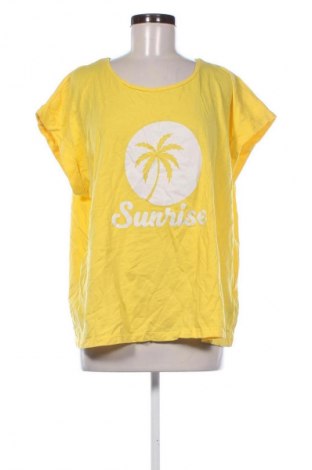 Γυναικείο t-shirt Miss Etam, Μέγεθος XXL, Χρώμα Κίτρινο, Τιμή 8,99 €