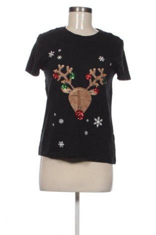 Дамска тениска ONLY, Размер M, Цвят Черен, Цена 6,64 €