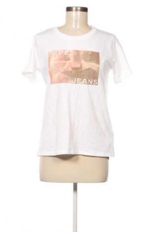 Női póló Pepe Jeans, Méret M, Szín Fehér, Ár 5 785 Ft