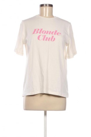 Γυναικείο t-shirt Reserved, Μέγεθος S, Χρώμα Εκρού, Τιμή 8,63 €