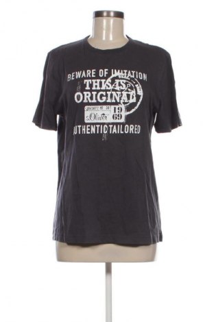 Dámské tričko S.Oliver, Velikost M, Barva Šedá, Cena  255,00 Kč