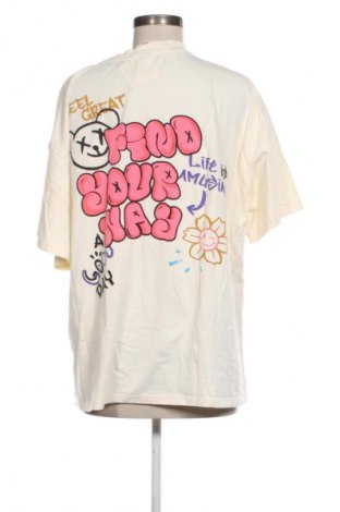 Damen T-Shirt SHEIN, Größe L, Farbe Ecru, Preis € 12,00