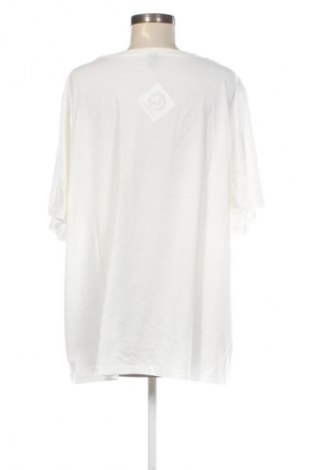 Damen T-Shirt SHEIN, Größe 4XL, Farbe Weiß, Preis 12,00 €