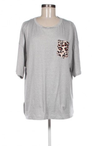 Női póló SHEIN, Méret XXL, Szín Szürke, Ár 3 624 Ft