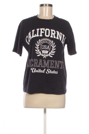 Γυναικείο t-shirt Sinsay, Μέγεθος XXS, Χρώμα Μπλέ, Τιμή 8,63 €