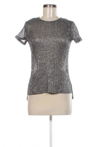 Γυναικείο t-shirt Sisley, Μέγεθος M, Χρώμα Ασημί, Τιμή 13,99 €