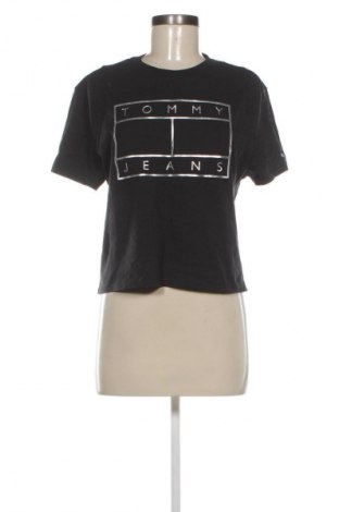 Női póló Tommy Jeans, Méret S, Szín Fekete, Ár 7 025 Ft