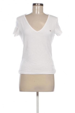 Női póló Tommy Jeans, Méret L, Szín Fehér, Ár 10 149 Ft