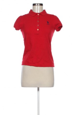 Дамска тениска U.S. Polo Assn., Размер S, Цвят Червен, Цена 31,00 €