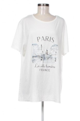 Дамска тениска Unbranded, Размер 4XL, Цвят Бял, Цена 10,22 €