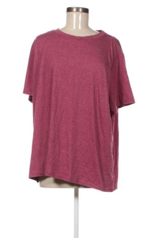 Γυναικείο t-shirt Unbranded, Μέγεθος 4XL, Χρώμα Ρόζ , Τιμή 12,99 €