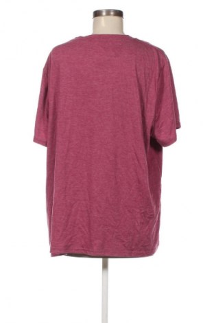 Γυναικείο t-shirt Unbranded, Μέγεθος 4XL, Χρώμα Ρόζ , Τιμή 12,99 €