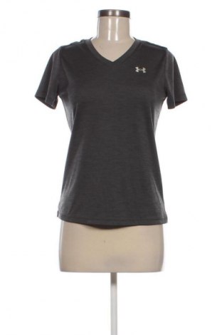 Γυναικείο t-shirt Under Armour, Μέγεθος XS, Χρώμα Γκρί, Τιμή 13,99 €