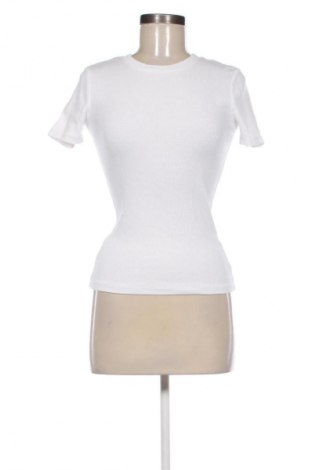 Γυναικείο t-shirt Zara, Μέγεθος S, Χρώμα Λευκό, Τιμή 12,00 €