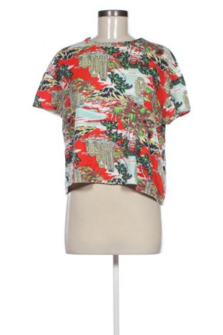 Damen T-Shirt Zara, Größe M, Farbe Mehrfarbig, Preis € 5,61