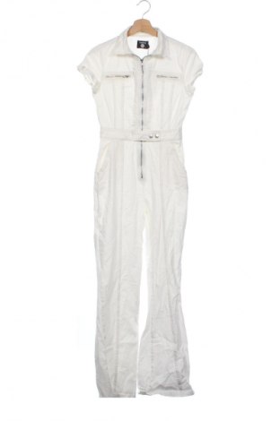 Langer Damen-Overall Boohoo, Größe S, Farbe Weiß, Preis € 39,38