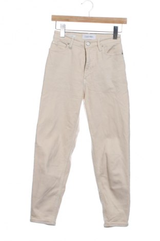 Damen Jeans Calvin Klein, Größe XXS, Farbe Beige, Preis € 45,46