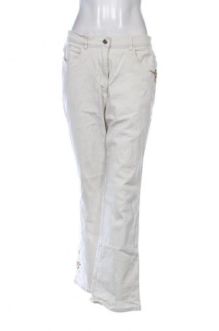Γυναικείο Τζίν Hammerschmid, Μέγεθος L, Χρώμα Εκρού, Τιμή 38,00 €