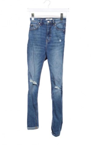 Dámské džíny  Pull&Bear, Velikost XXS, Barva Modrá, Cena  449,00 Kč