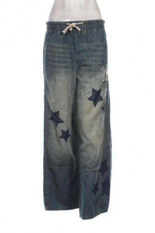 Дамски дънки SHEIN, Размер S, Цвят Син, Цена 14,77 €