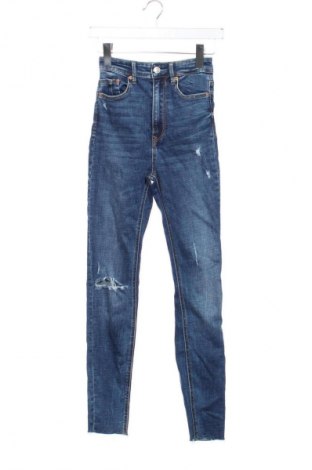 Dámské džíny  Stradivarius, Velikost XXS, Barva Modrá, Cena  449,00 Kč