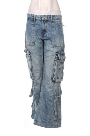 Női farmernadrág Zara, Méret L, Szín Kék, Ár 3 629 Ft