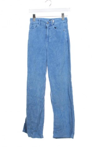 Damen Cordhose Clockhouse, Größe XXS, Farbe Blau, Preis € 14,99