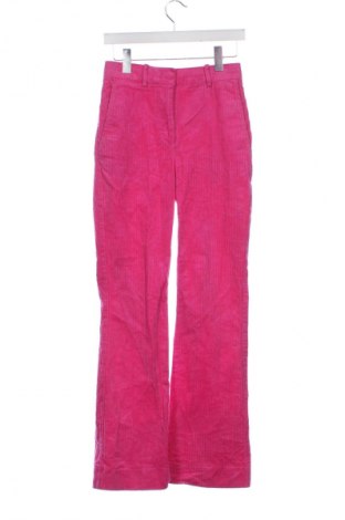Γυναικείο κοτλέ παντελόνι H&M, Μέγεθος XS, Χρώμα Ρόζ , Τιμή 15,00 €