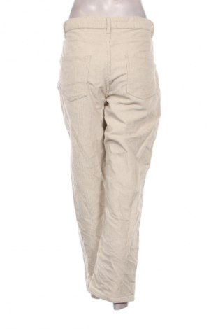 Γυναικείο κοτλέ παντελόνι Janina, Μέγεθος XL, Χρώμα Εκρού, Τιμή 9,99 €