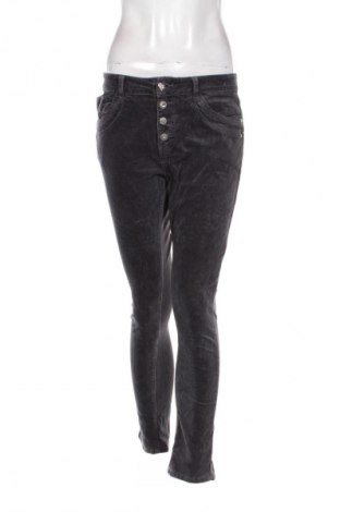 Női kordbársony nadrág Marta Du Chateau, Méret M, Szín Szürke, Ár 5 339 Ft