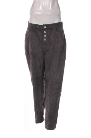 Női kordbársony nadrág Oltre, Méret XL, Szín Szürke, Ár 20 759 Ft