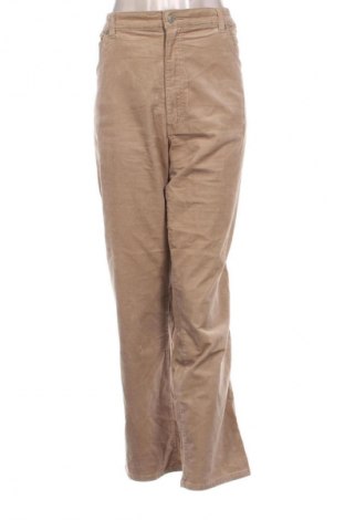 Γυναικείο κοτλέ παντελόνι Paddock`s, Μέγεθος XXL, Χρώμα  Μπέζ, Τιμή 13,99 €
