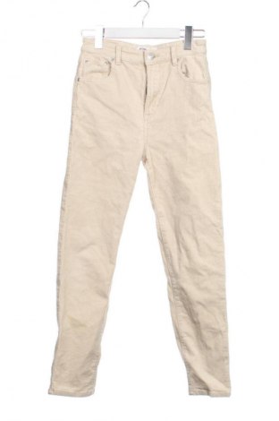 Női kordbársony nadrág Pull&Bear, Méret XXS, Szín Bézs, Ár 6 103 Ft