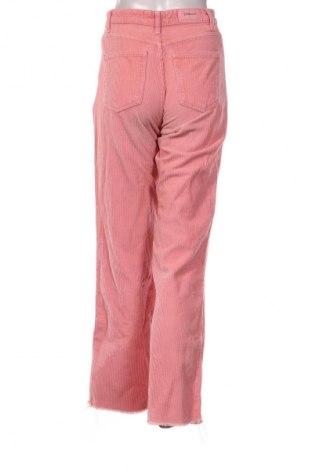 Női kordbársony nadrág Stradivarius, Méret S, Szín Hamurózsaszín, Ár 6 289 Ft