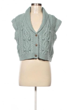 Γυναικείο γιλέκο Zara, Μέγεθος M, Χρώμα Πράσινο, Τιμή 16,99 €