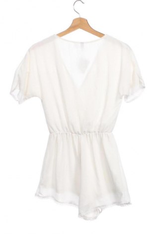 Kurzer Damenoverall H&M Divided, Größe XS, Farbe Ecru, Preis € 19,93