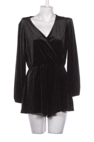 Kurzer Damenoverall H&M Divided, Größe M, Farbe Schwarz, Preis 9,99 €