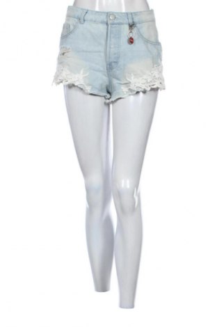 Γυναικείο κοντό παντελόνι Denim&Co., Μέγεθος S, Χρώμα Μπλέ, Τιμή 8,99 €
