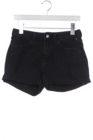 Дамски къс панталон H&M, Размер S, Цвят Черен, Цена 12,00 €