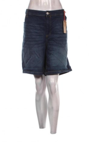 Γυναικείο κοντό παντελόνι Ms Mode, Μέγεθος 5XL, Χρώμα Μπλέ, Τιμή 9,99 €