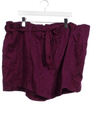 Γυναικείο κοντό παντελόνι Terra & Sky, Μέγεθος 3XL, Χρώμα Βιολετί, Τιμή 8,99 €