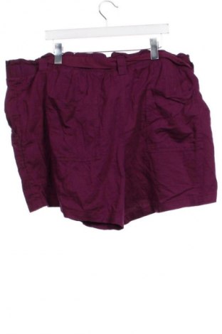Γυναικείο κοντό παντελόνι Terra & Sky, Μέγεθος 3XL, Χρώμα Βιολετί, Τιμή 8,99 €