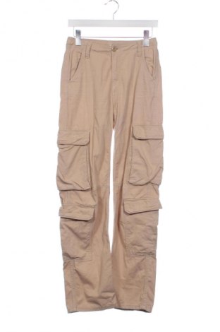 Damenhose Bershka, Größe XS, Farbe Beige, Preis € 15,00